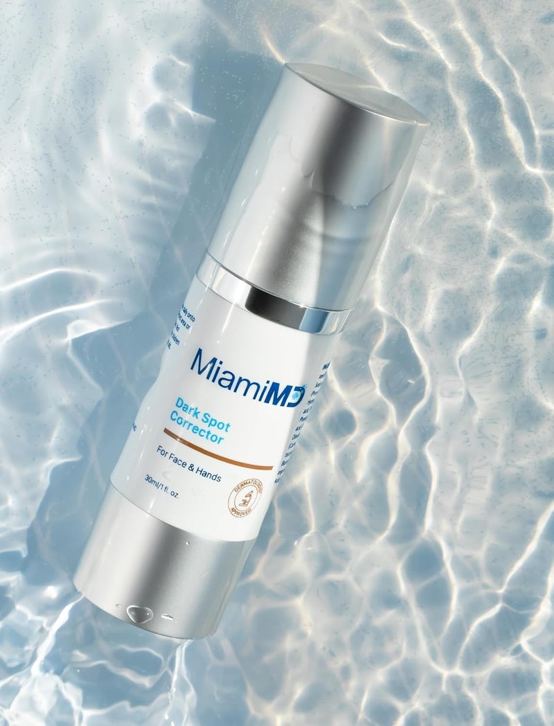 MiamiMD Dark Glow Renewal Corrector Serum For Face, Body & Hands - Anti Aging Cream & Age Spot Remover For All Skin Types - Paraben Free, Fragrance Free - Results in as a little as 60-90 Days - 30ml - Image 4