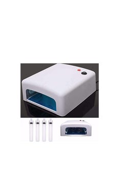 ORiTi ORiTi Acrylic Nail Art UV Lamp with Timer (4 Bulbs, 36W)  - Image 4