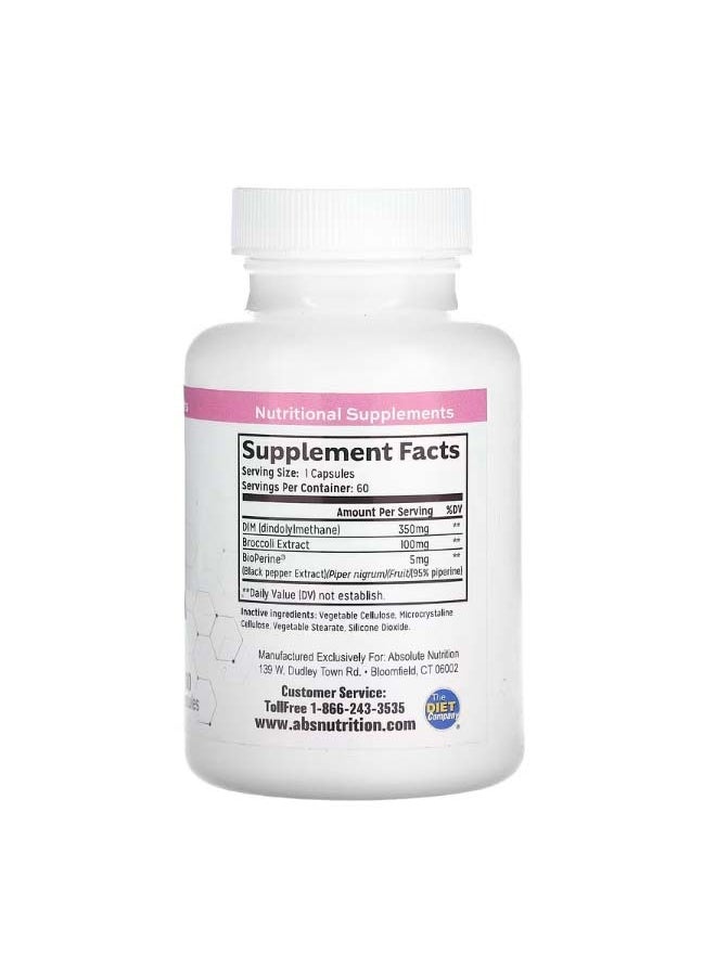 Absolute Nutrition - DIM Ultra 60 Capsule - Image 1