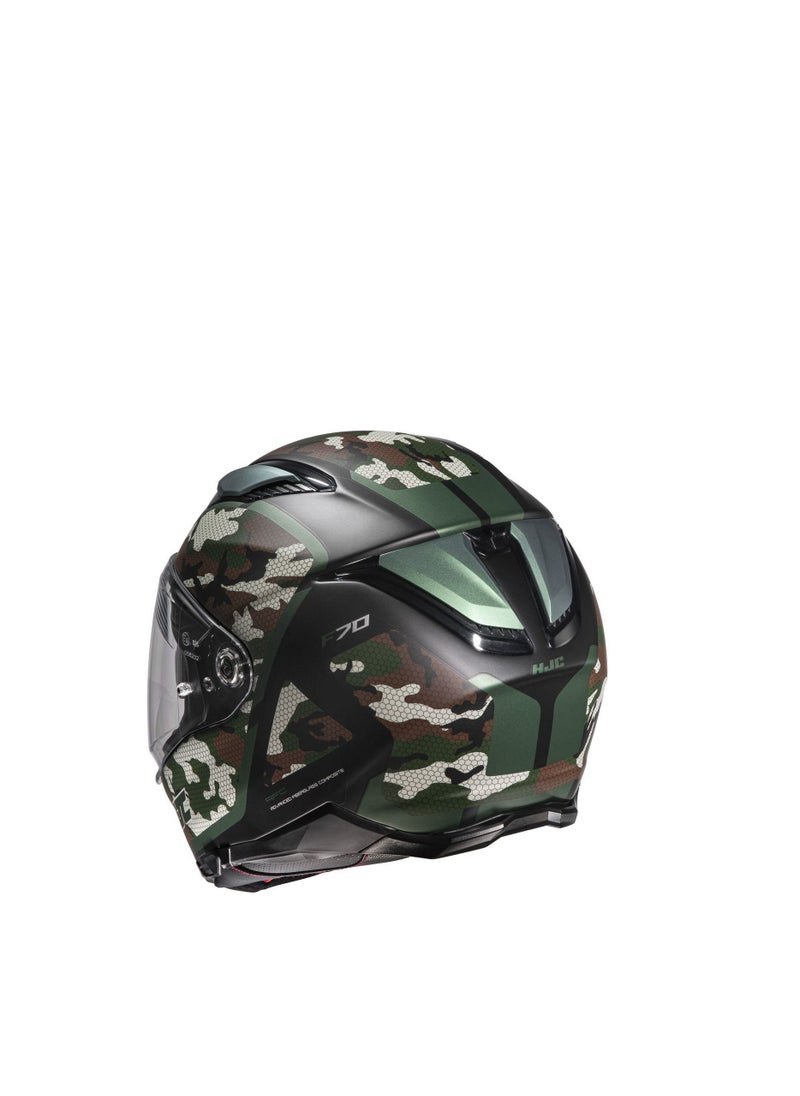 HJC HJC F70 Katra MC4SF Helmet, Large, Multicolour  - Image 2
