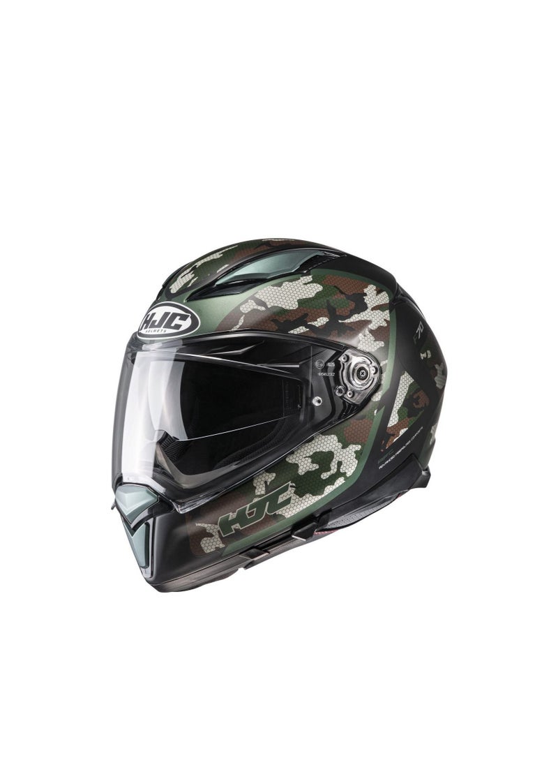 HJC HJC F70 Katra MC4SF Helmet, Large, Multicolour  - Image 1