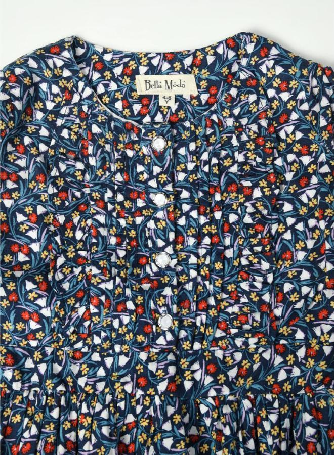 بيلا مودا فستان بيلا مودا بطبعات شاملة وتفاصيل أزرار - Image 3