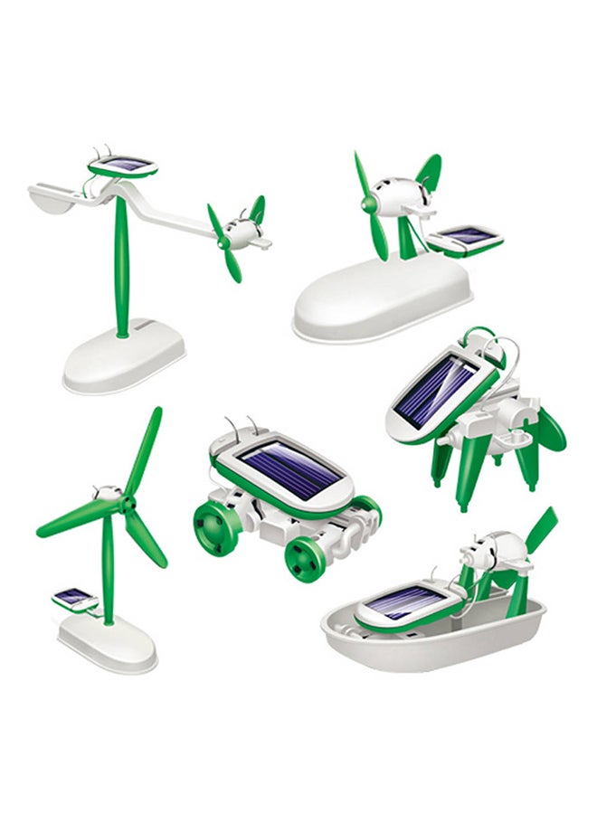 DIY 6-In-1 Educational Learning Power Solar Robot Kit Toys - Image 2