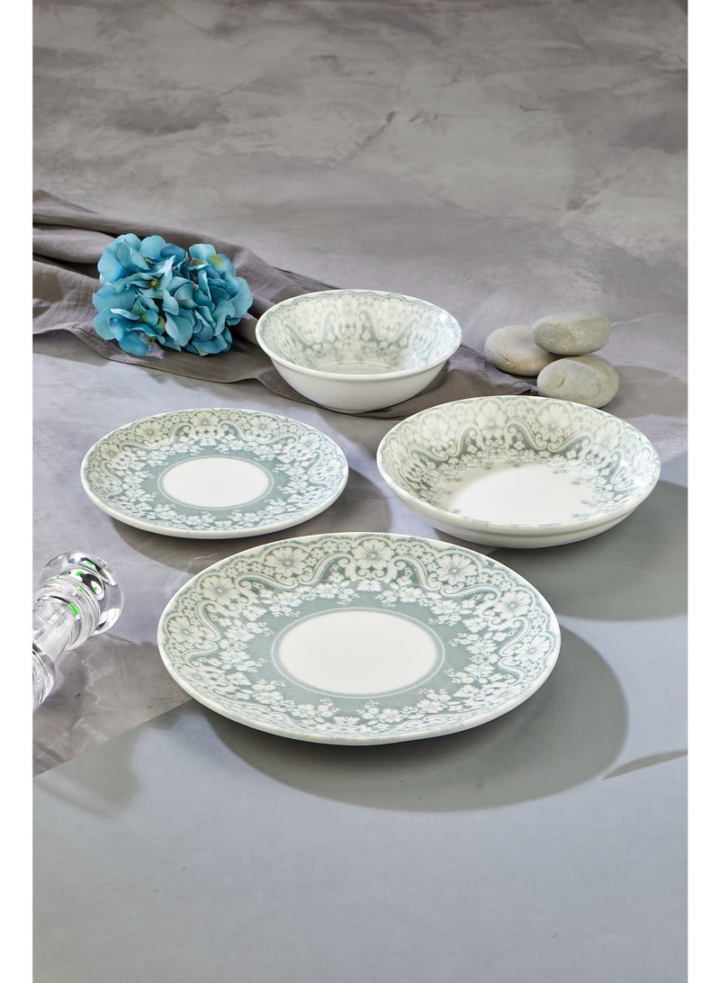 أوزو طقم عشاء OZO 2501، 24 قطعة. صنع في تركيا. - Image 5