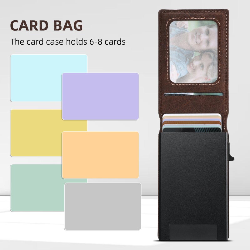 Suteni For Google Pixel 10 Pro Xl H19 Litchi Grain 2-In-1 Removable Card Box Back Phone Case(Brown) - Image 4