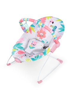 Bright Starts Flamingo Vibes- Tm Vibrating Bouncer  - Image 2