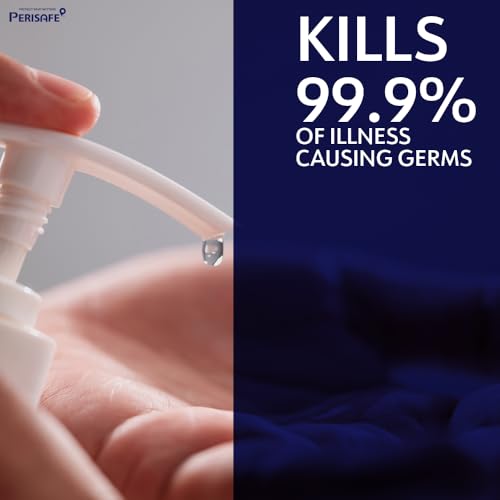 PERISAFE Advanced Hand Sanitizer Gel 250 ml | Aloe Vera Enriched | Kills 99.9% of Illness Causing Germs | Leaves Hands Feeling Soft - Image 3