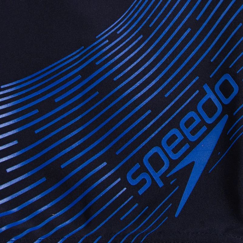 speedo Blue Kids' Medley Logo Swimming Jammers  | Best Price UAE