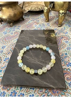 PSGT Tiger Eye & Hematite Mixed Natural Stone Unisex Bracelet 8 mm  - Image 1