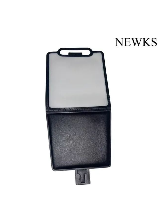 Black Universal Soft Screen Flash Diffuser Portable Foldable Professional Photography Accessory Compatible with DSLR Canon - Image 2