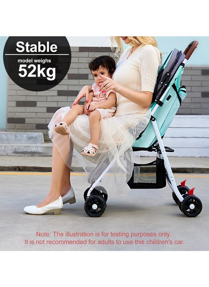 Lightweight Baby Stroller Ultra Compact & Airplane-Friendly Travel Stroller One-Handed Folding Stroller for Toddler