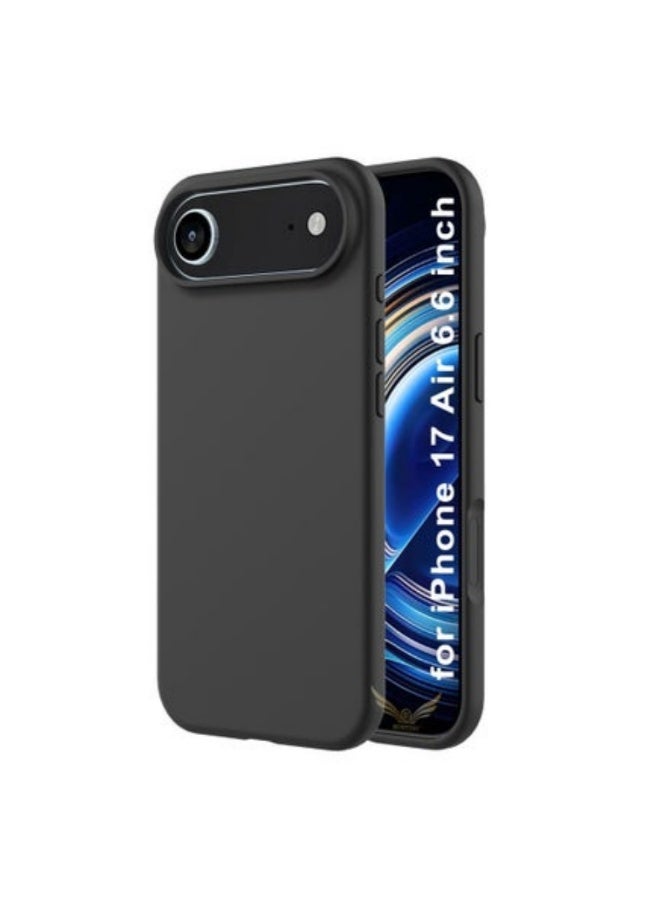 ACLIX iPhone 17 Air Cover Jelly Silicone Slim Cover for iPhone 17 Air with Inside Microfiber Lining Shockproof Protective Phone Case for iPhone 17 Air 6.6 inch - Image 3