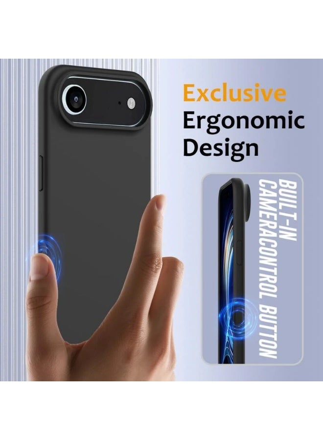 ACLIX iPhone 17 Air Cover Jelly Silicone Slim Cover for iPhone 17 Air with Inside Microfiber Lining Shockproof Protective Phone Case for iPhone 17 Air 6.6 inch - Image 1