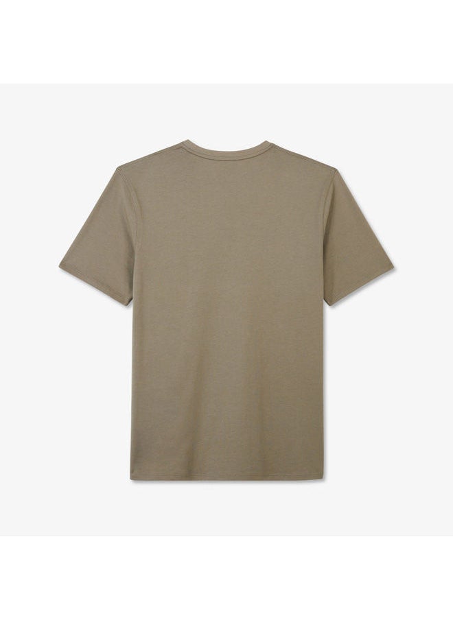 Eden Park - Plain short-sleeved T-shirt in Pima cotton - Image 1