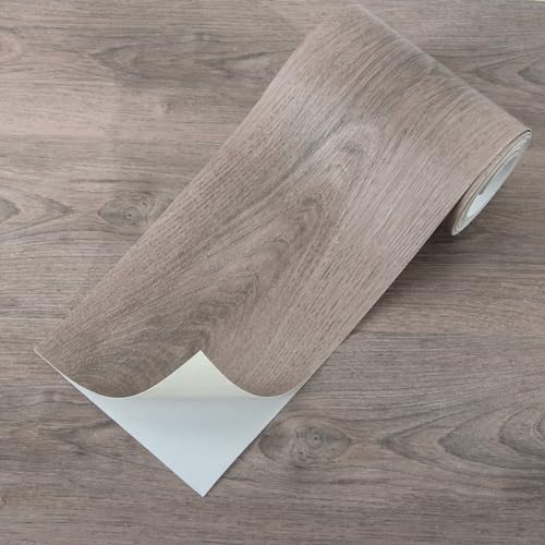 Art3d 15 Sq.ft Peel and Stick Floor Tiles, 10Pcs Luxury Vinyl Plank Flooring Wood Look, 36" × 6" Adhesive and Waterproof Tile Sticker for Bedroom, Living Room, Kitchen, Teak - Image 1