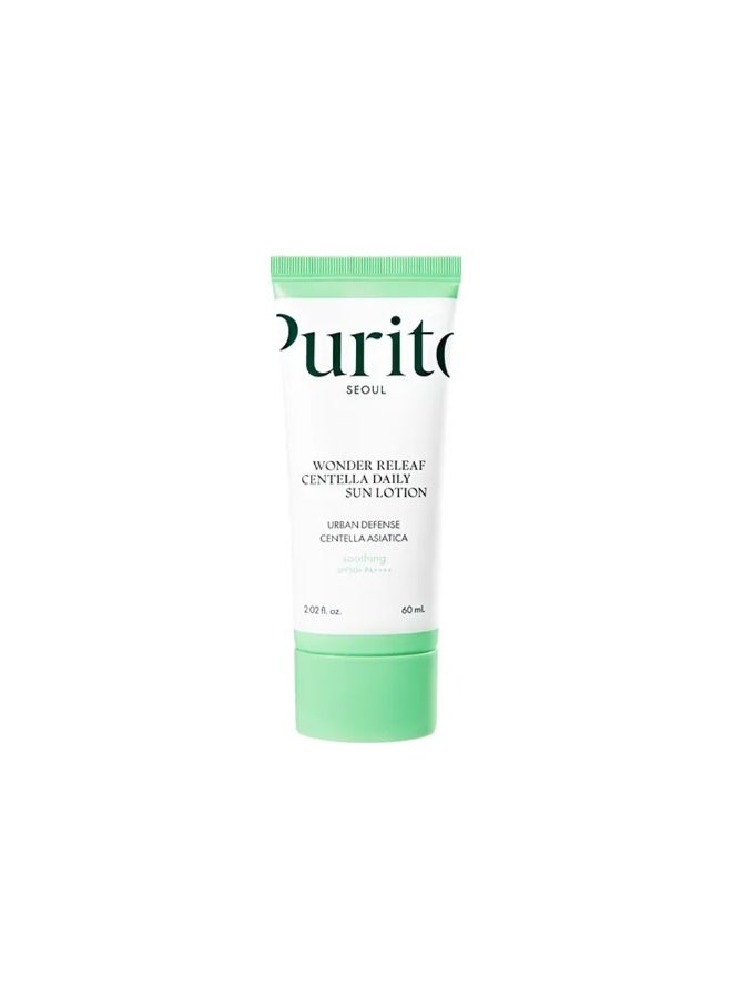 PURITO Wonder Releaf Centella Daily Sun lotion 60ml - Image 2