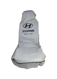 HYUNDAI Universal Car Seat Dust Dirt Protection Cover, Extra Protection For Your Seat 2 Pcs Set, Car Seat Cover, Grey  - Image 3