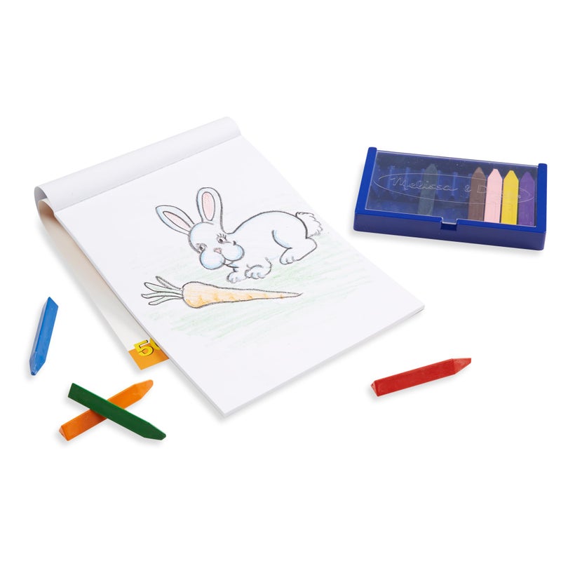 Melissa & Doug Drawing Paper, Sketch Pad, 3-Pack Bundle for Coloring, Writing or Painting (9 x 12 inches) - 50 Sheets Each, Kids Drawing Pad & Art Supplies for Kids Ages 3+ - FSC Certified - Image 4