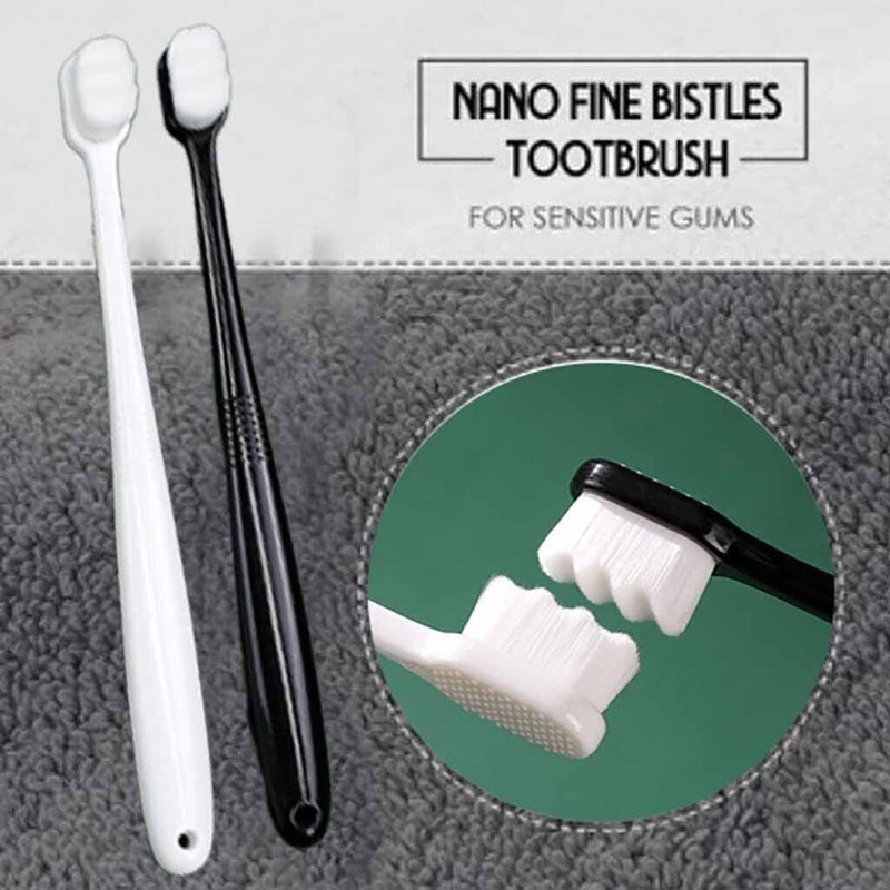 Newvent® 10000 Bristle Ultra Soft Tooth Brush For Adult - 4pcs | Sensitive And Gums Cleaning Brush - Image 5