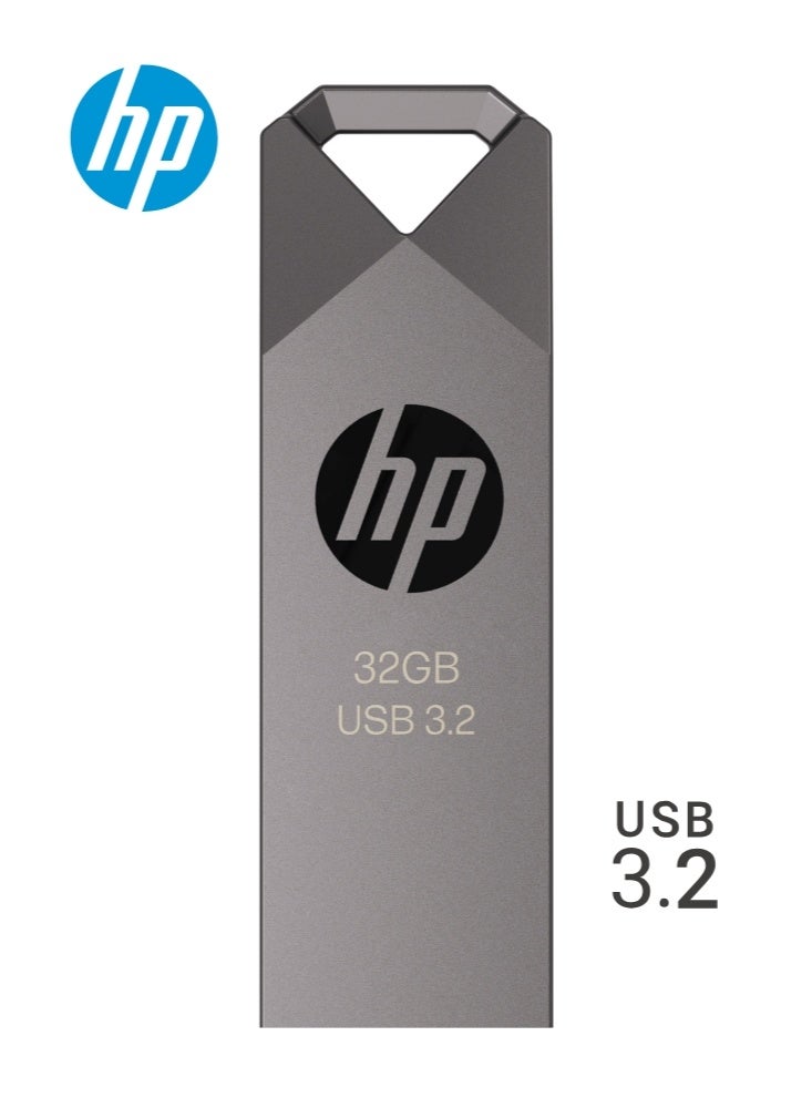 HP 335W | 32GB فلاش درايف USB 3.2 | HPFD335W-32 | هيكل معدني محمول - Image 2