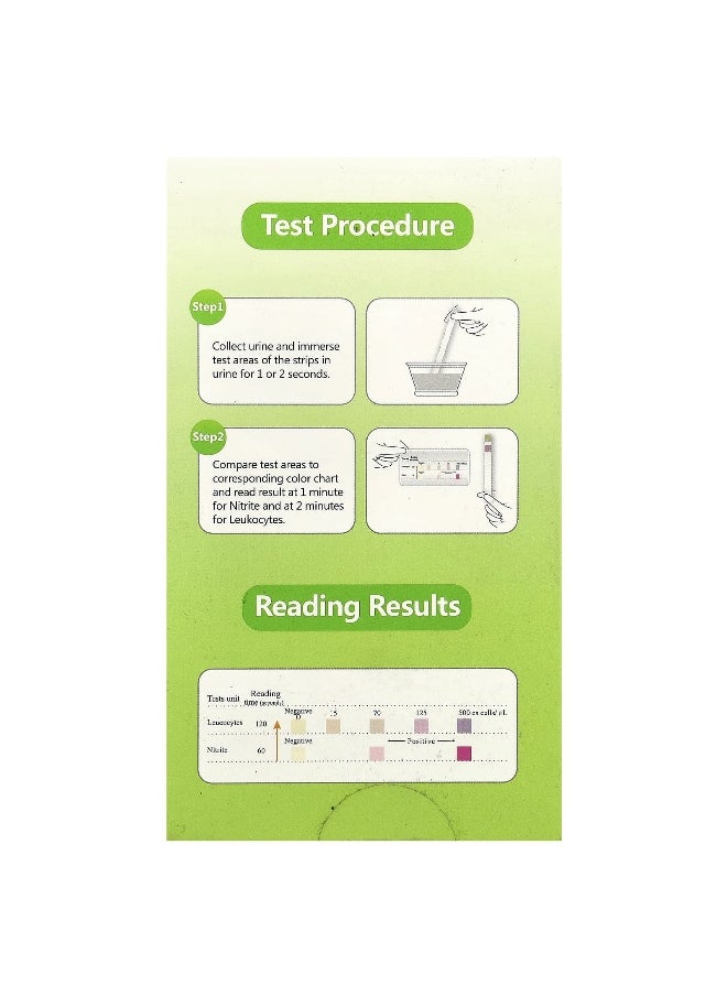 Easy Home Easy@Home, Urinary Tract Infection Test, 10 Individually Wrapped Tests  - Image 2