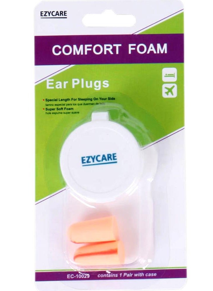 Ezycare Comfort Foam Ear Plug 2's