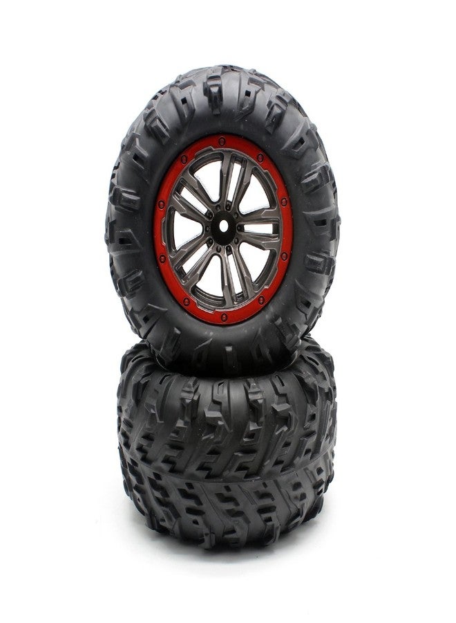 HOSIM RC Car Tires Accessory Spare Parts Wheels 25-ZJ02 for Hosim 9125 RC Car (2 Pcs) - Image 3
