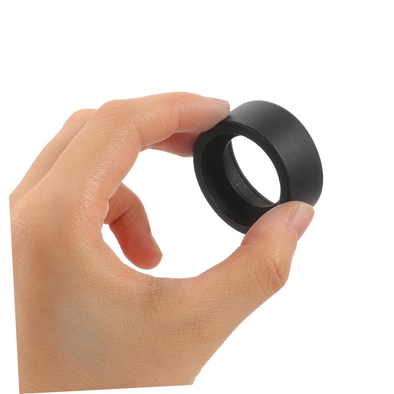 2Pcs Black Rubber Microscope Eyepiece Guards Eye Protection Covers Accessories - Image 5