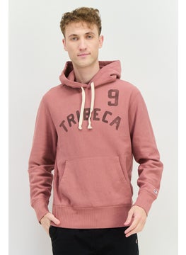 Todd Snyder + Champion Men Sportswear Fit Long Sleeves Outdoor Hoodies, Dusty Rose  - Image 1