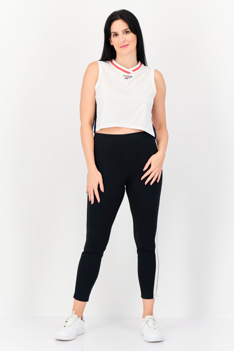 Reebok Women Sportswear Fit Sleeveless Outdoor Top, White  - Image 2
