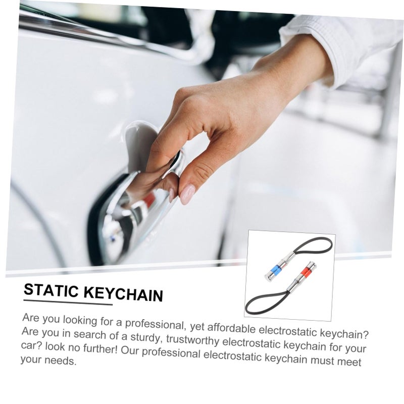 Anti Static Car Keychain Static Eliminator Pressure Release Rod Winter Essential 1 Piece - Image 4