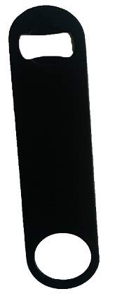Dynore Stainless Steel Black Bar Set - Set of 3 (Cocktail Shaker, Tall Peg Measure and Bottle Opener) - Image 4