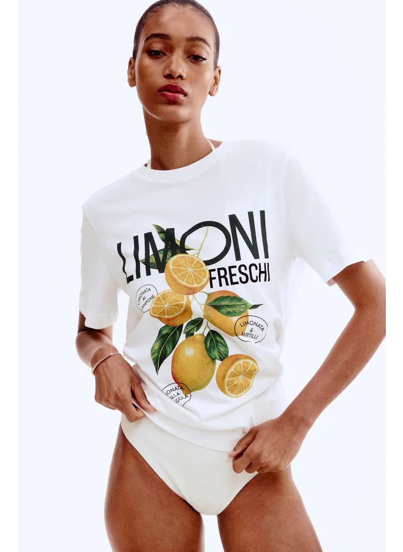 اتش اند ام Printed T-shirt