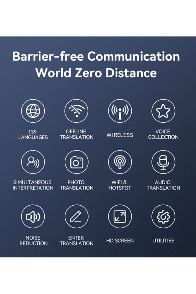 High Quality Real Time Electronic Language Smart Translator Device Portable Voice Pen Translator Machine Support 139 Language - Image 4