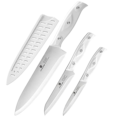 Little Chef 3PCS Chef Knife, Ultra Sharp Kitchen Knife, High Carbon Stainless Steel Chef knife set - Image 1