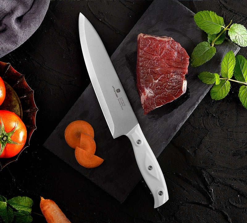 Little Chef 3PCS Chef Knife, Ultra Sharp Kitchen Knife, High Carbon Stainless Steel Chef knife set - Image 3