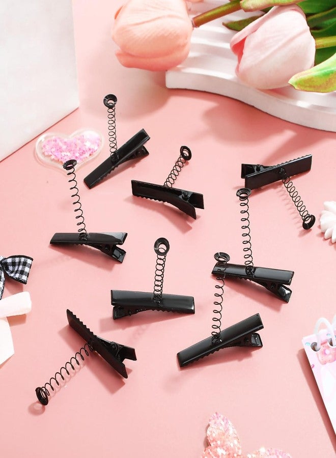FOMIYES 100pcs Duck Bill Hair Clips: Metal DIY Sprout Clip - for Christmas Halloween Rave Festival Party - Sprouts Hairpins DIY Spring Accessories - Image 5