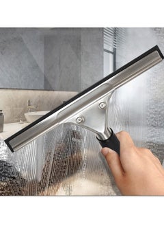 Generic Professional Stainless Steel Window Squeegee – 10 Inch Blade for Kitchen, Windows, Bathroom, and Car  - Image 3