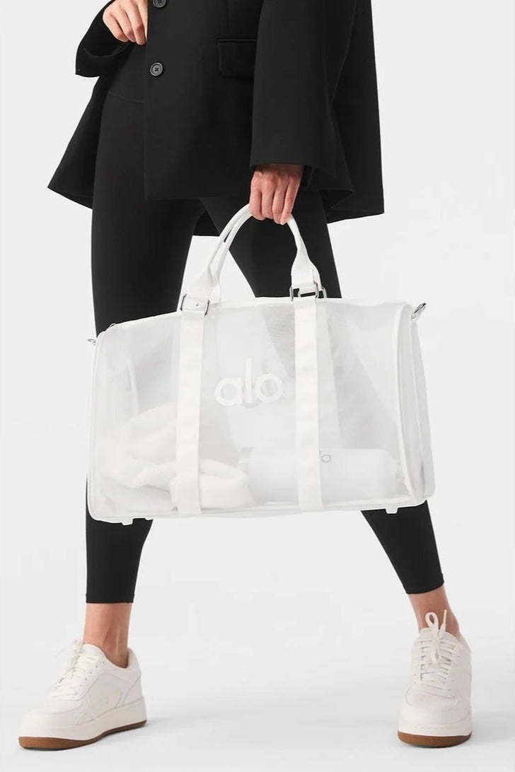 alo Alo Yoga Transparent Travel tote - white Large Size  - Image 5