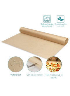 Navaris Set Of 3 Reusable Baking Sheets 13X16 Inches Parchment Paper For Baking Oven Durable Nonstick Baking Mats Reversible Baking Tray  - Image 4