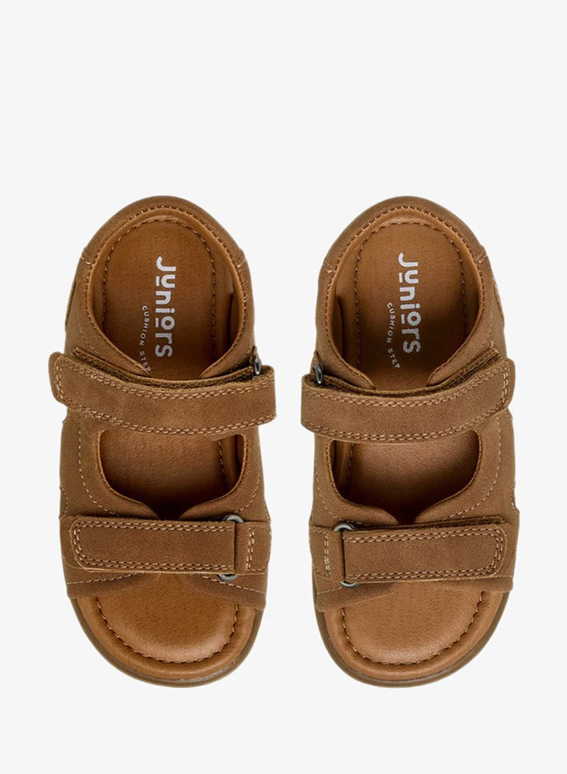 جونيورز Boys Hook & Loop Sandals