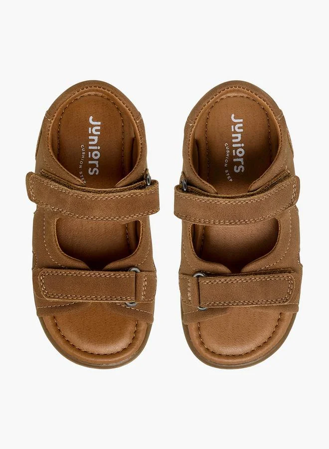 Juniors Boys Hook & Loop Sandals