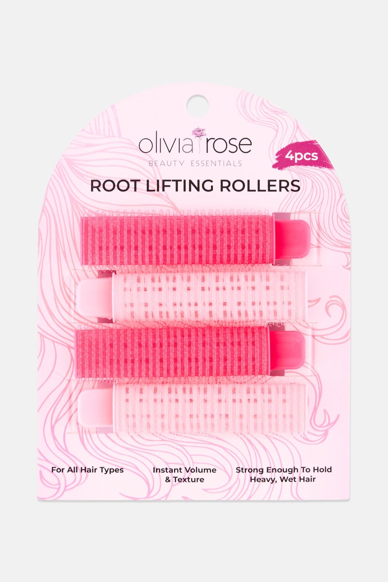 Olivia Rose 4 Pieces Root Lifting Rollers, Multicolor - Image 1