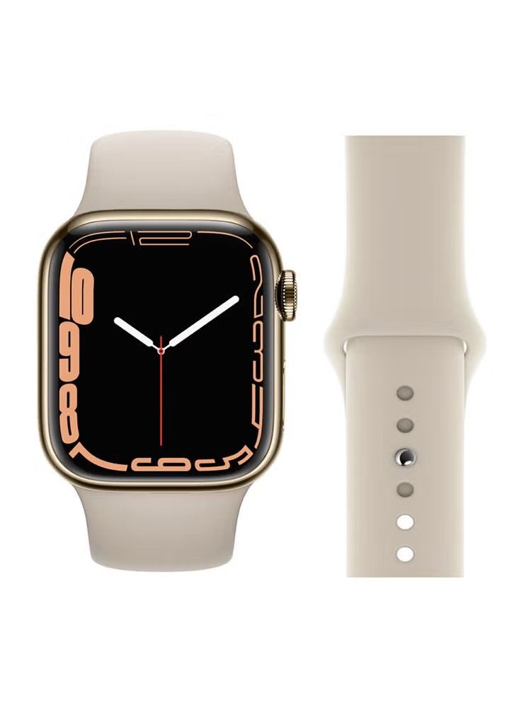 Zaboon Solid Silicone Replacement Band For Apple Watch 41/40/38mm Series 7/6/5/4/SE - Image 1