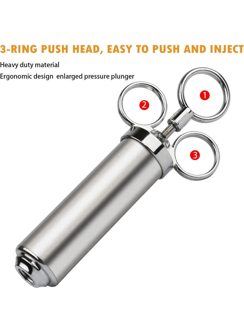 Y&D Stainless Steel Food And Seasoning Syringe Set  - Image 3