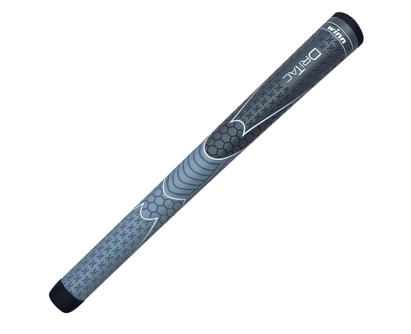 Titanun WINN TITANUN DRI-TAC OVERSIZE- LATEST SERIES 13 Pieces DarkGrey/SilverGrey Golf Grip - Non-Slip & Cushioned Comfort - Incredible Comfort & Moisture-Wicking - Shock Absorption Benefits for Pain-Free - Image 2