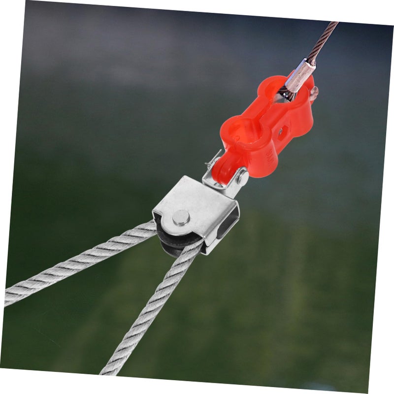 Stainless Steel Cable Pulley System For Home Gym Smooth Quiet Pulley Wheel Easy Installation - Image 5