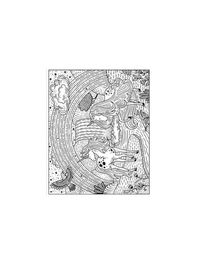 Usborne كتاب الرسم السحري من أوسبورن بألوان قوس قزح - Image 2