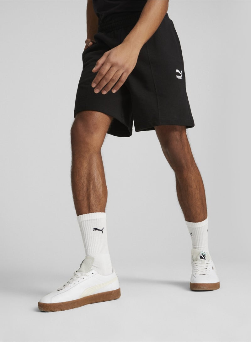 PUMA Classics Pintuck Mens 8" Shorts  - Image 1