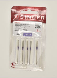 SINGER SINGER TOP STITCH NEEDLE SIZE 100/16 METALIC THREAD (LARGE EYE) (PACK OF 5 NEEDLE) BRAZIL 
